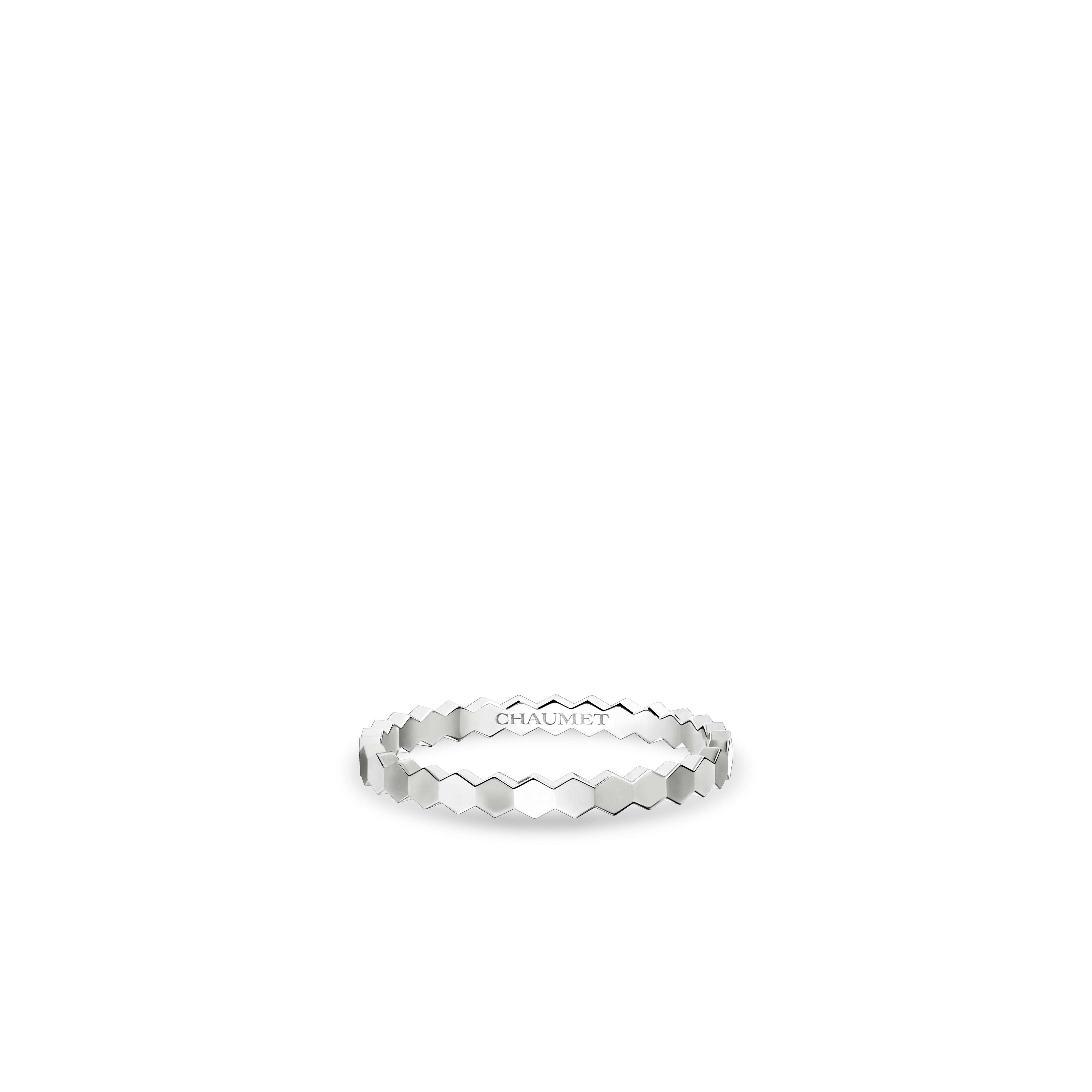 Bague en or blanc 2.5mm BEE DE CHAUMET Or blanc Sans pierre - 081930 |  Chaumet FR