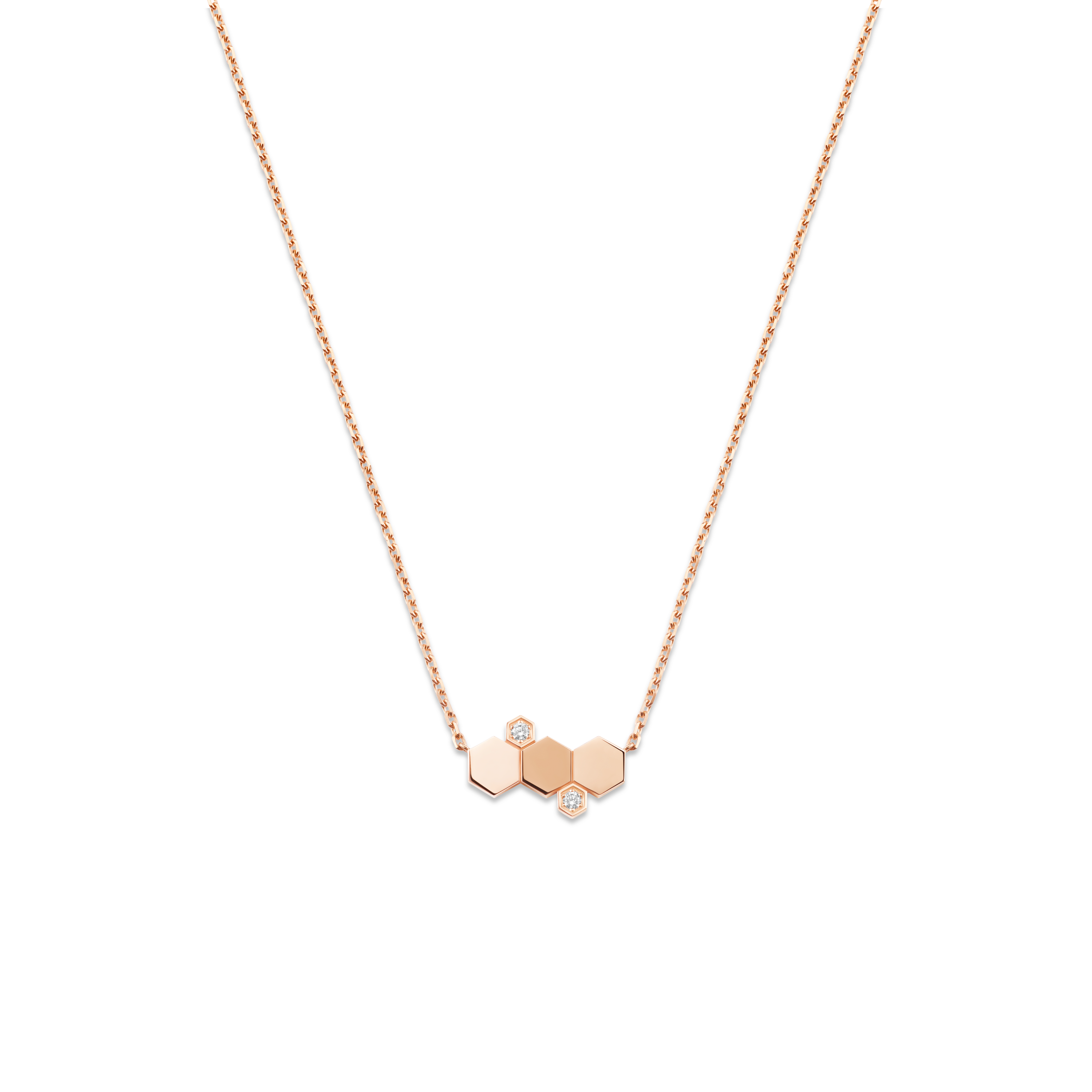 CHAUMETラー Rose gold pendant, diamonds BEE DE CHAUMET Pink Gold Diamond
