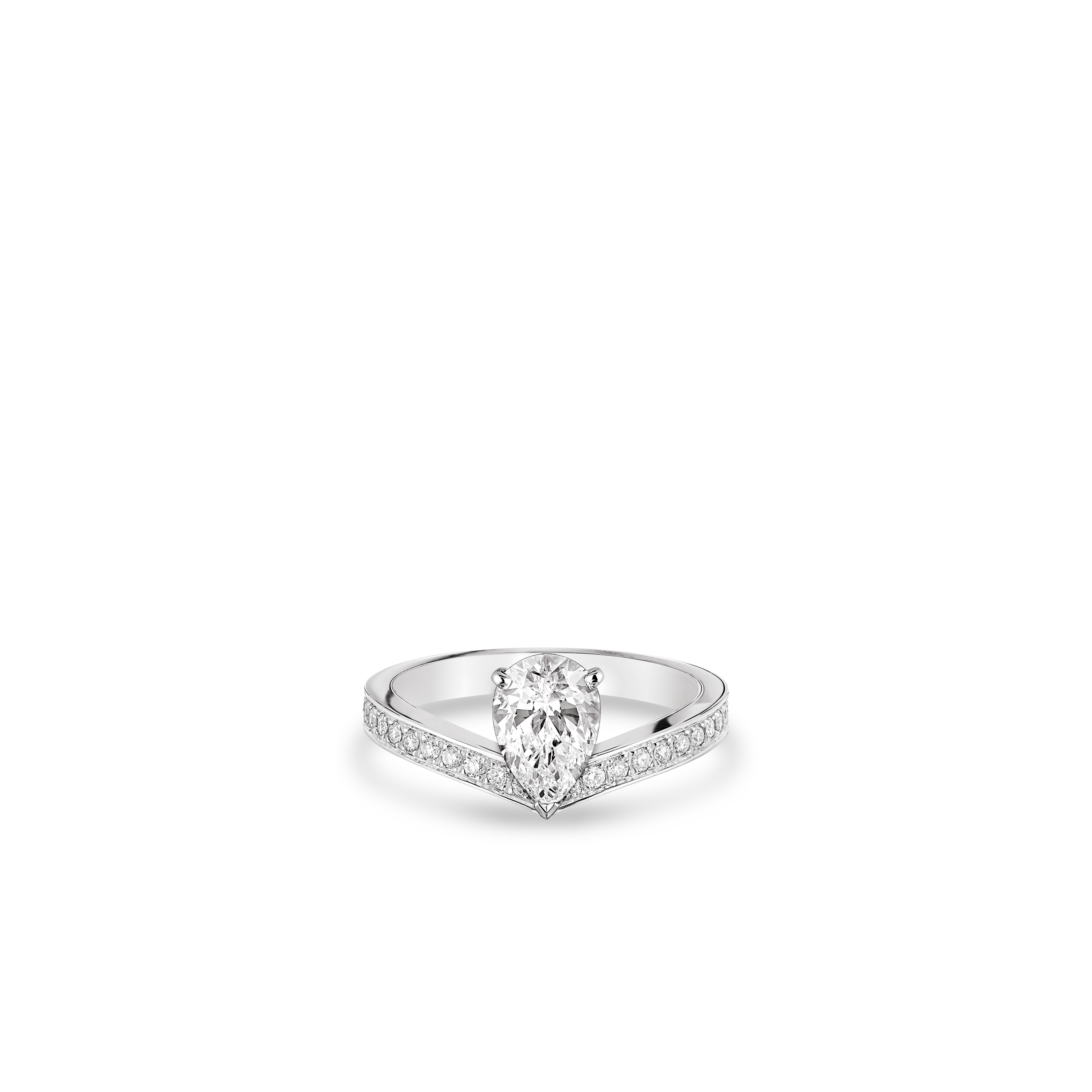 ソリテールリング、プラチナ、ダイヤモンド（1ct）、ダイヤモンド