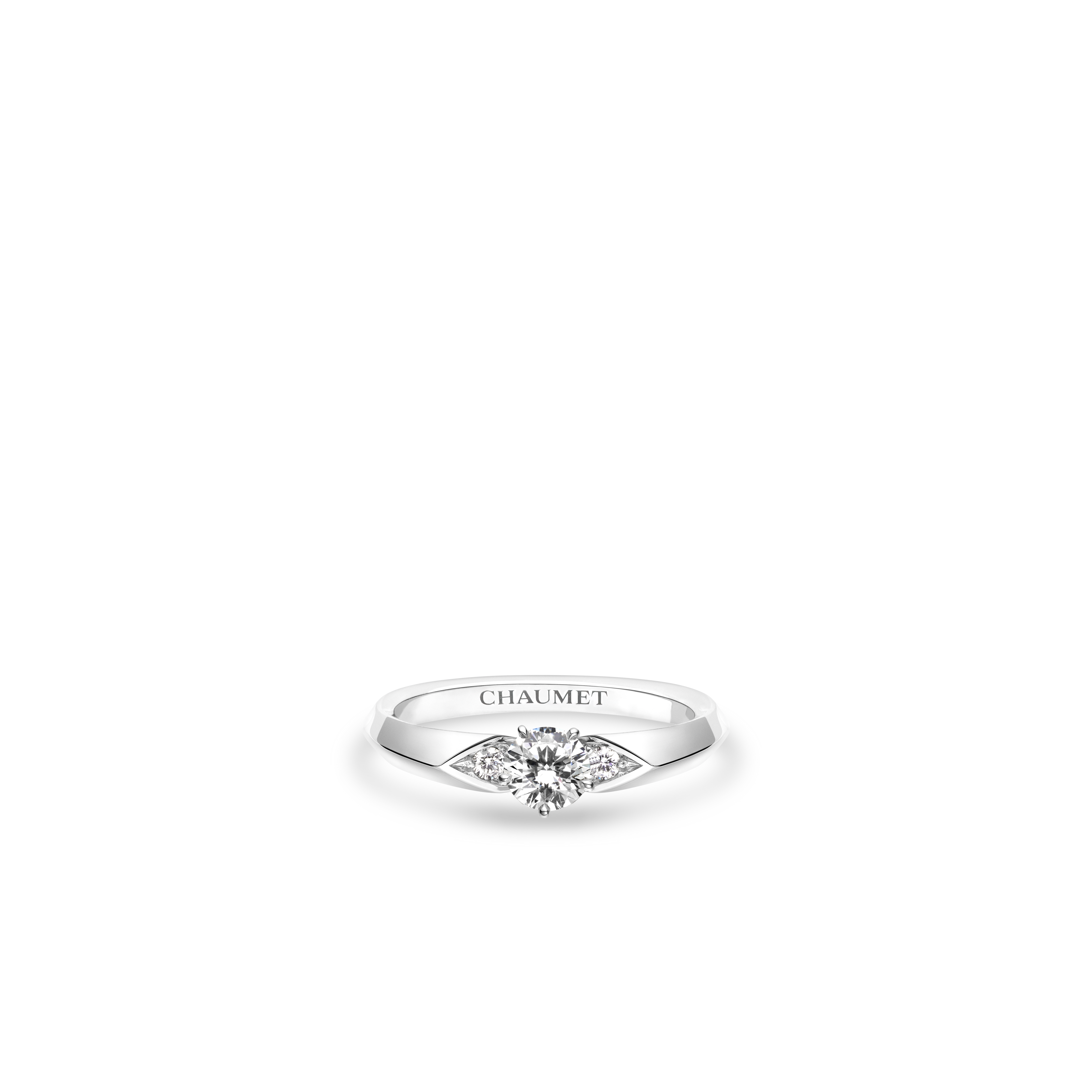 ソリテールリング、プラチナ、ダイヤモンド（0.30ct）、ダイヤモンド
