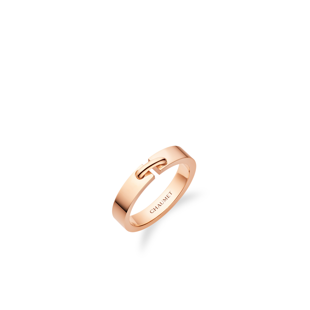 CHAUMET - LIENS - RING - Rose gold ring 4mm - 080543
