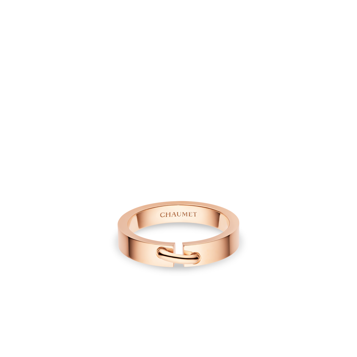 CHAUMET - Liens缘系·一生 - 戒指 - 玫瑰金戒指4毫米 - 080543