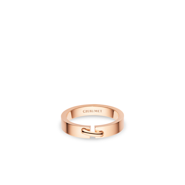 CHAUMET - LIENS - RING - Rose gold ring 4mm