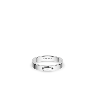 CHAUMET - LIENS - RING - Platinum ring 3mm - 081684