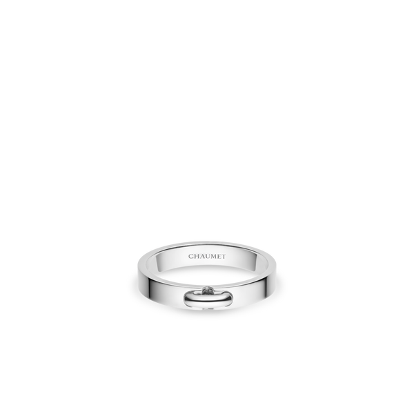 CHAUMET - LIENS - RING - Platinum ring 3mm