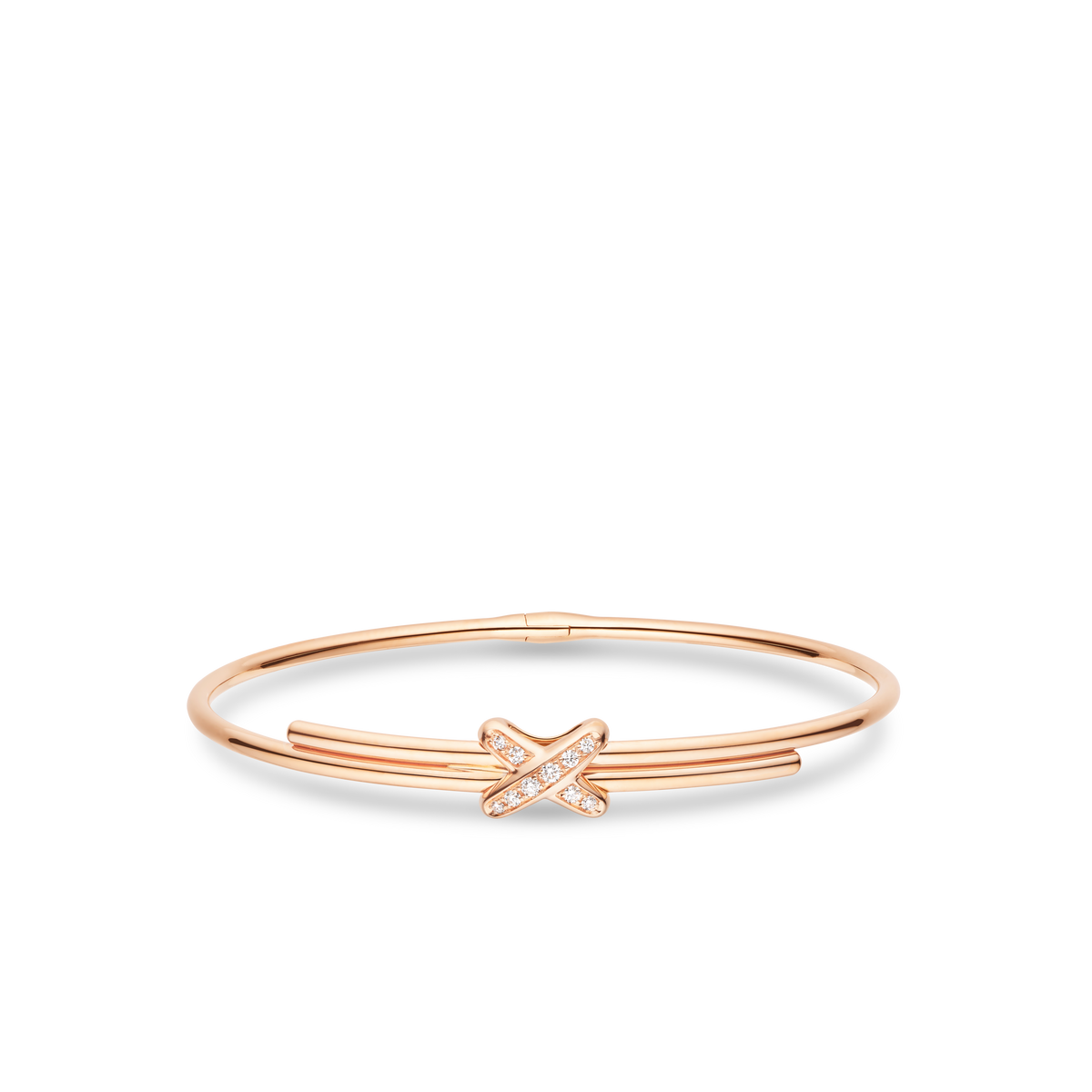 CHAUMET - Liens - 手鏈/手鐲 - 18K玫瑰金手鏈，鑽石 - 081776