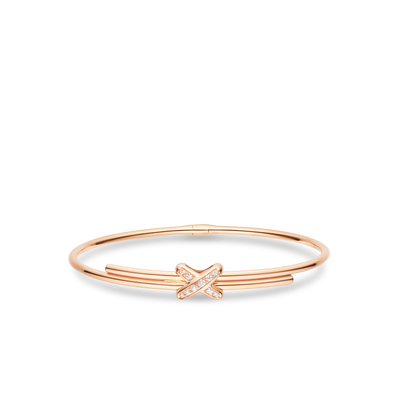 CHAUMET - Liens - 手鏈/手鐲 - 18K玫瑰金手鏈，鑽石 - 081776
