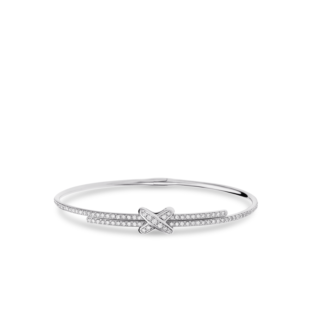 CHAUMET - Liens - 手鏈/手鐲 - 18K白金手鏈，鑽石 - 081798