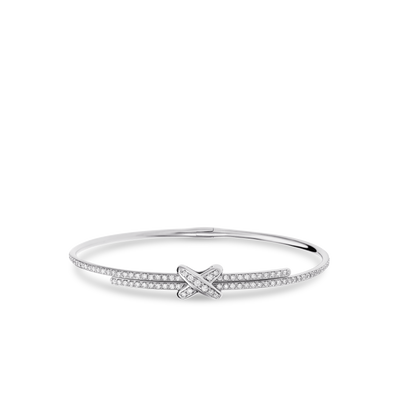 CHAUMET - Liens - 手鏈/手鐲 - 18K白金手鏈，鑽石 - 081798