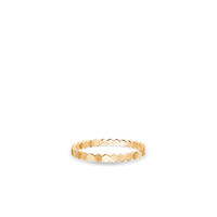 Yellow gold ring, 2.5 mm