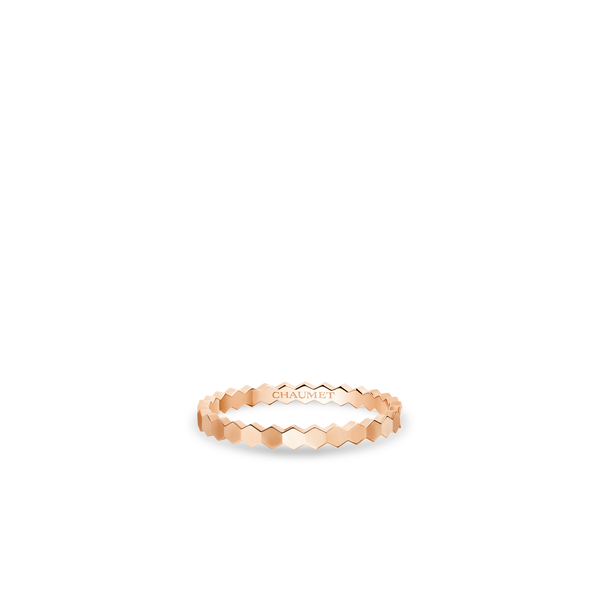 CHAUMET - BEE DE CHAUMET - RING - Rose gold ring 2.5mm