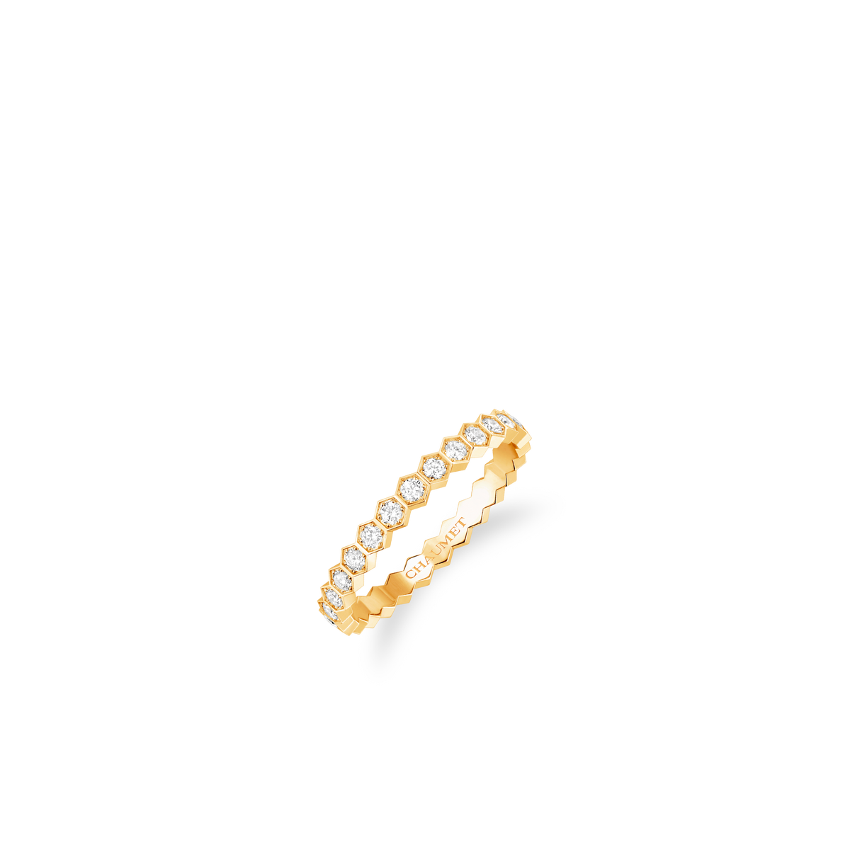 CHAUMET - بي دو شوميه - خاتم - خاتم من الذهب الأصفر 2.5 مم، ألماس - 081934