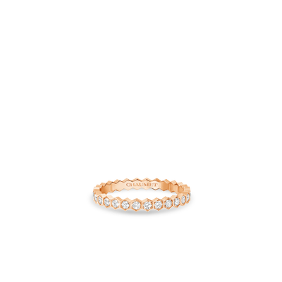 CHAUMET - بي دو شوميه - خاتم - خاتم من الذهب الوردي 2.5 مم، ألماس - 081935