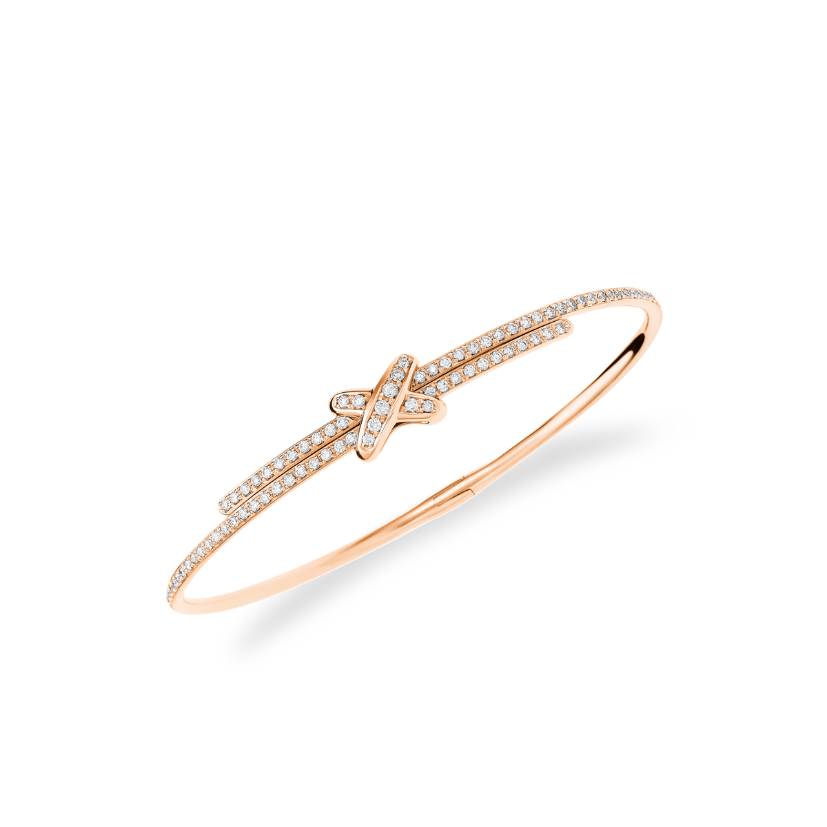 CHAUMET - LIENS - BRACELET - Bracelet en or rose, diamants - 082180