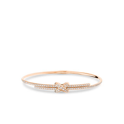 CHAUMET - LIENS - BRACELET - Bracelet en or rose, diamants - 082180