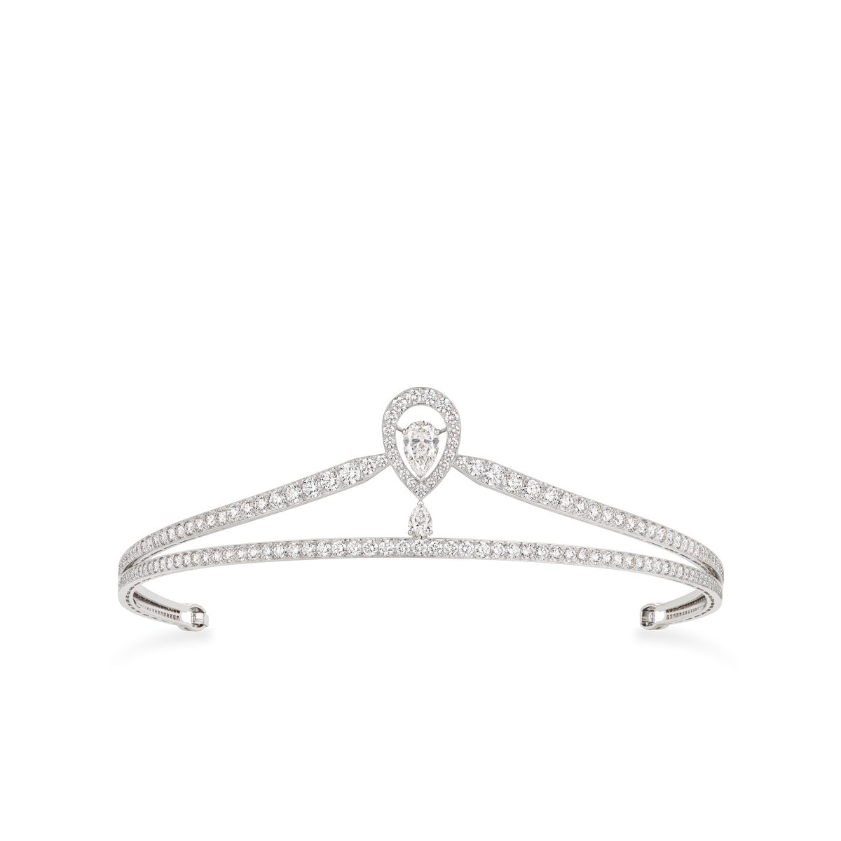 CHAUMET - Joséphine约瑟芬 - 饰物 - 白金冠冕，钻石 - 082445