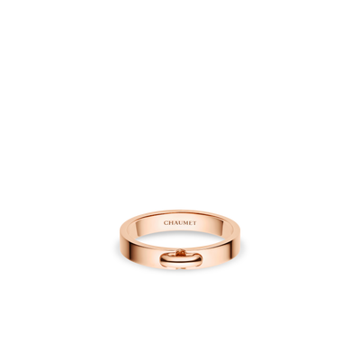 CHAUMET - LIENS - RING - Rose gold ring 3mm - 082559