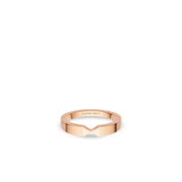 Rose gold ring 3.5mm