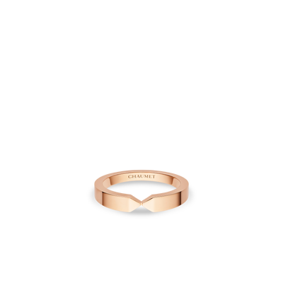 CHAUMET - JOSÉPHINE - RING - Rose gold ring 3.5mm - 082794