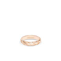 Bague en or rose 3.5mm