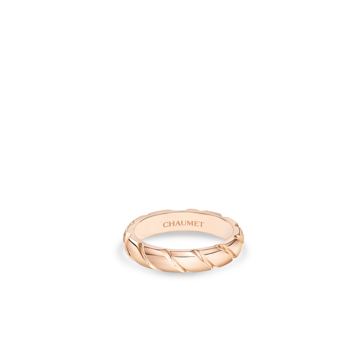 CHAUMET - Torsade de Chaumet旋爱 - 戒指 - 玫瑰金戒指3.5毫米 - 082901