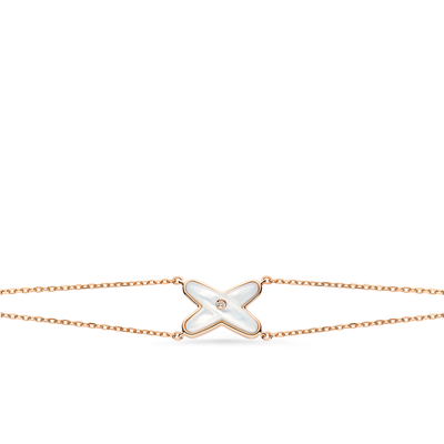 CHAUMET - ليان - سوار - سوار من الذهب الوردي، عرق اللؤلؤ وحجر ألماس - 082933