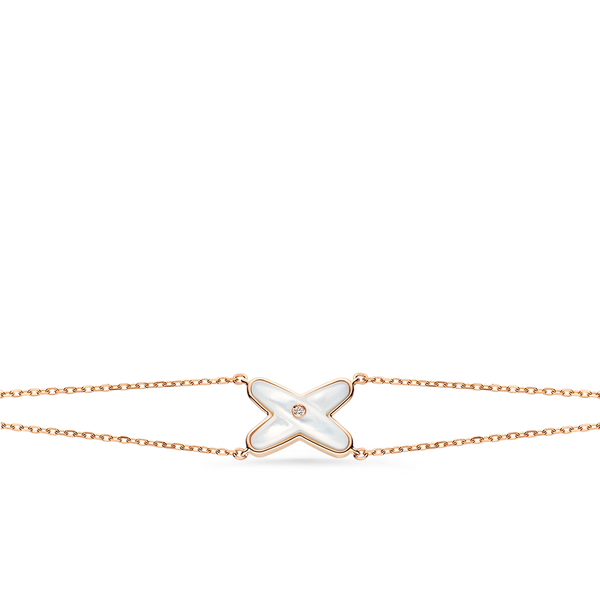 CHAUMET - Liens缘系·一生 - 手链 - 玫瑰金手链，珍珠母贝和钻石