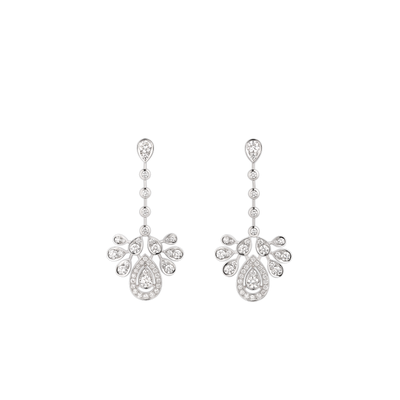 CHAUMET - JOSÉPHINE - EARRINGS - White gold earrings, diamonds - 083102
