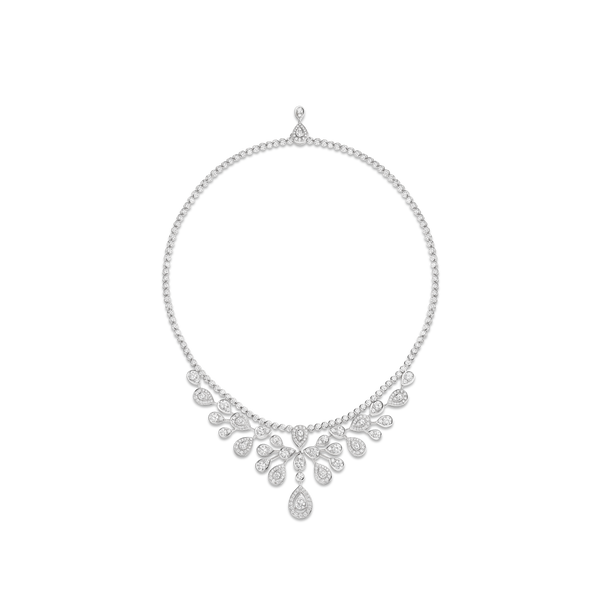 CHAUMET - JOSÉPHINE - ORNEMENT - White gold tiara, diamonds - 083104
