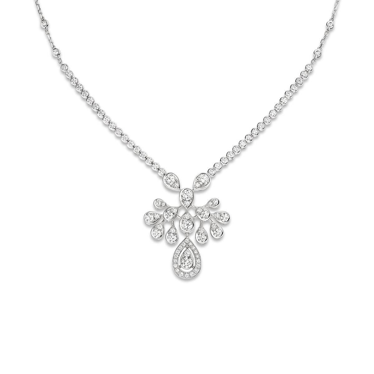 CHAUMET - ジョゼフィーヌ - ペンダント - ペンダント、ホワイトゴールド、ダイヤモンド - 083166