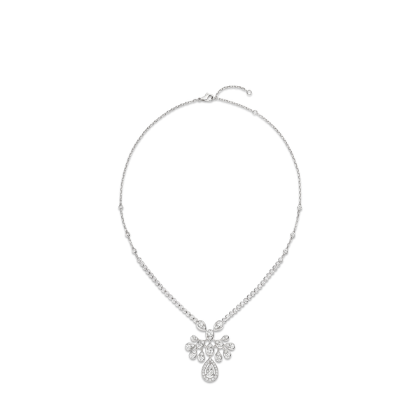 CHAUMET - JOSÉPHINE - ORNEMENT - White gold tiara, diamonds - 083104
