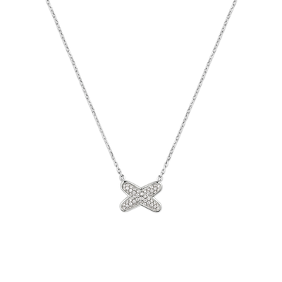 CHAUMET - LIENS - PENDENTIF - Pendentif en or blanc, diamants - 083219
