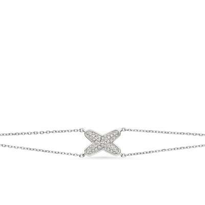 CHAUMET - ليان - سوار - سوار من الذهب الأبيض، ألماس - 083220