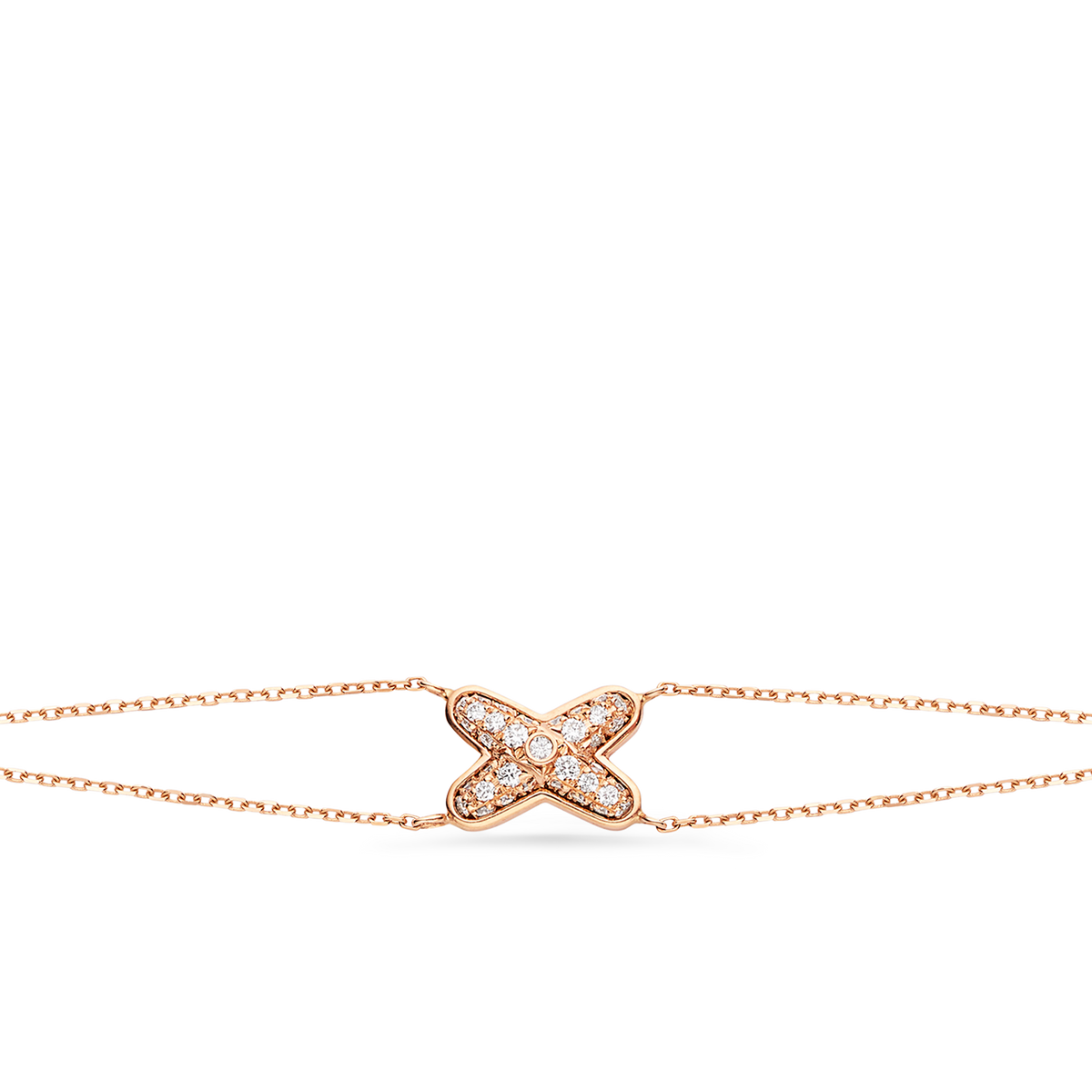 CHAUMET - LIENS - BRACELET - Bracelet en or rose, diamants - 083222