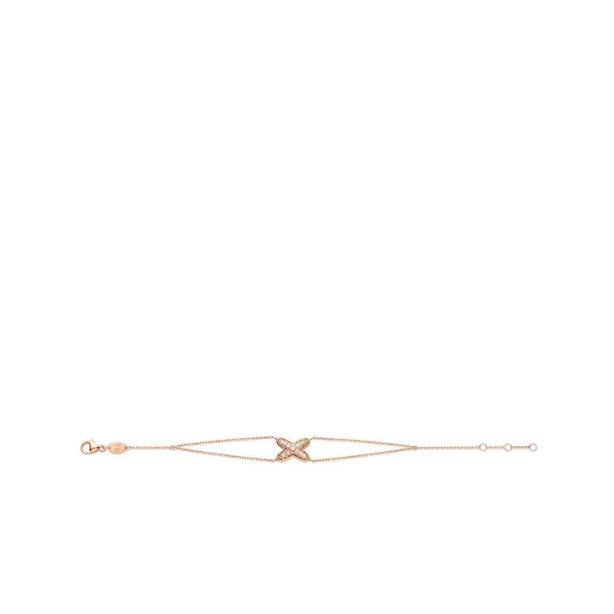 CHAUMET - LIENS - BRACELET - Bracelet en or rose, diamants - 083222