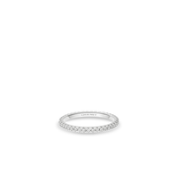 Alliance en platine 1.7mm, diamants