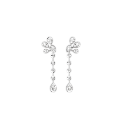 CHAUMET - Joséphine约瑟芬 - 耳环 - 白金耳环，钻石 - 083353