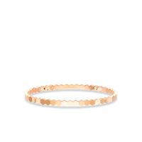 Rose gold bracelet, 4 mm