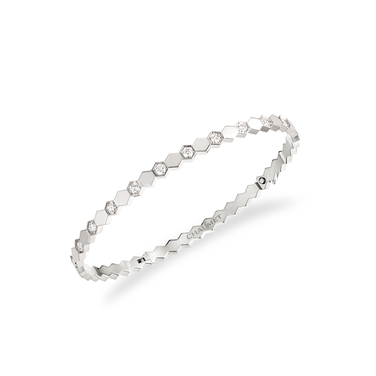 CHAUMET - Bee de Chaumet - 手鏈/手鐲 - 18K白金手鏈，鑽石 - 083436