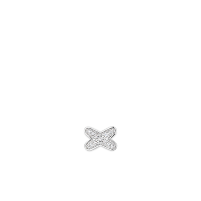 CHAUMET - LIENS - BOUCLES D'OREILLES - Boucle d'oreille en or blanc, diamants - 083467