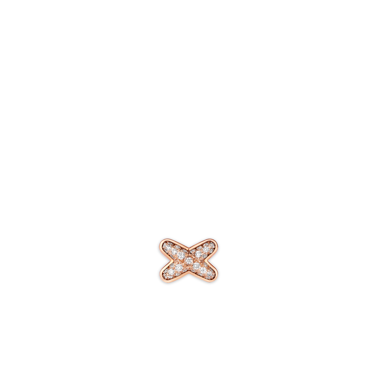 CHAUMET - Liens缘系·一生 - 耳环 - 玫瑰金耳环，钻石 - 083468