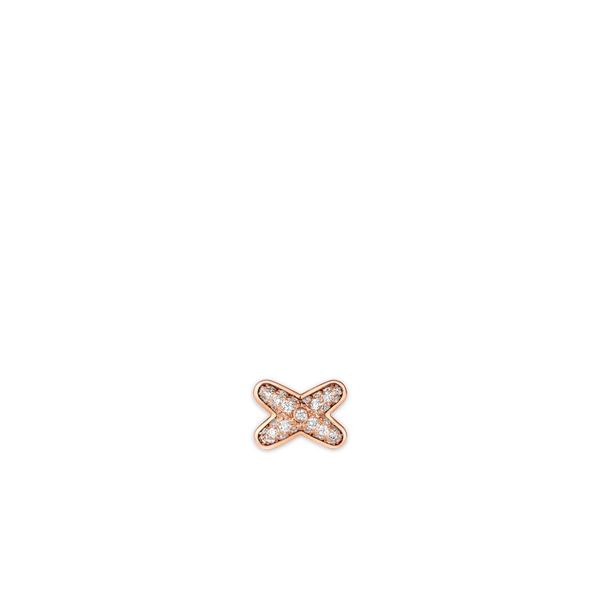 CHAUMET - Liens缘系·一生 - 耳环 - 玫瑰金耳环，钻石