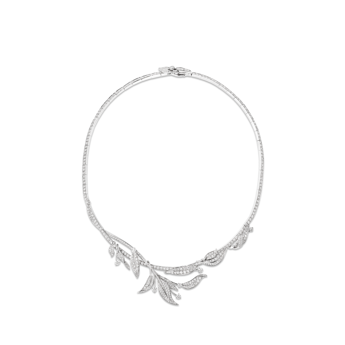 CHAUMET - LAURIER月桂叶 - 项链 - 白金项链，钻石 - 083504