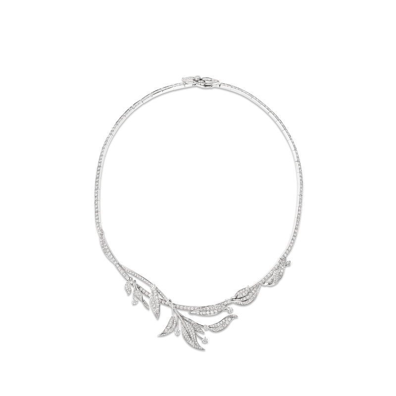 CHAUMET - LAURIER月桂叶 - 项链 - 白金项链，钻石 - 083504