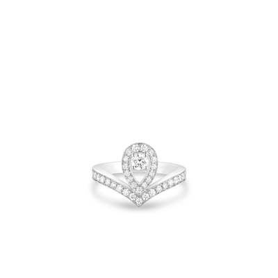CHAUMET - Joséphine - 戒指 - 18K白金戒指，鑽石 - 083510