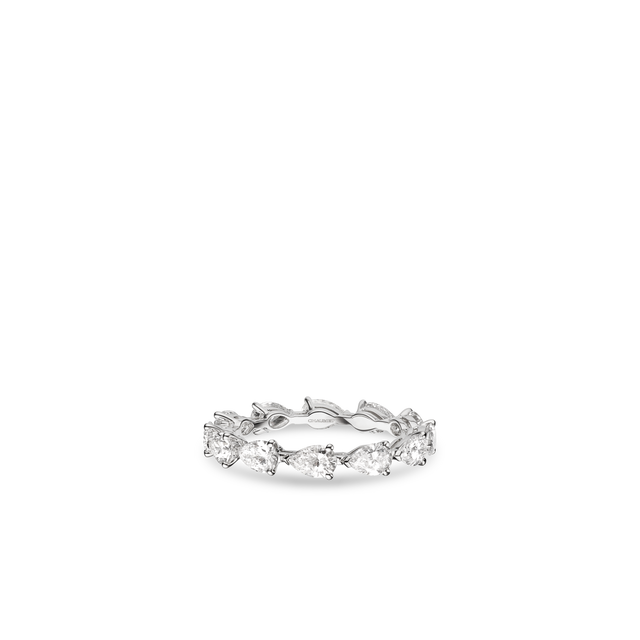 CHAUMET エターナル ドゥ ショーメ リング（ペアシェイプ ダイヤモンド）の公式商品写真