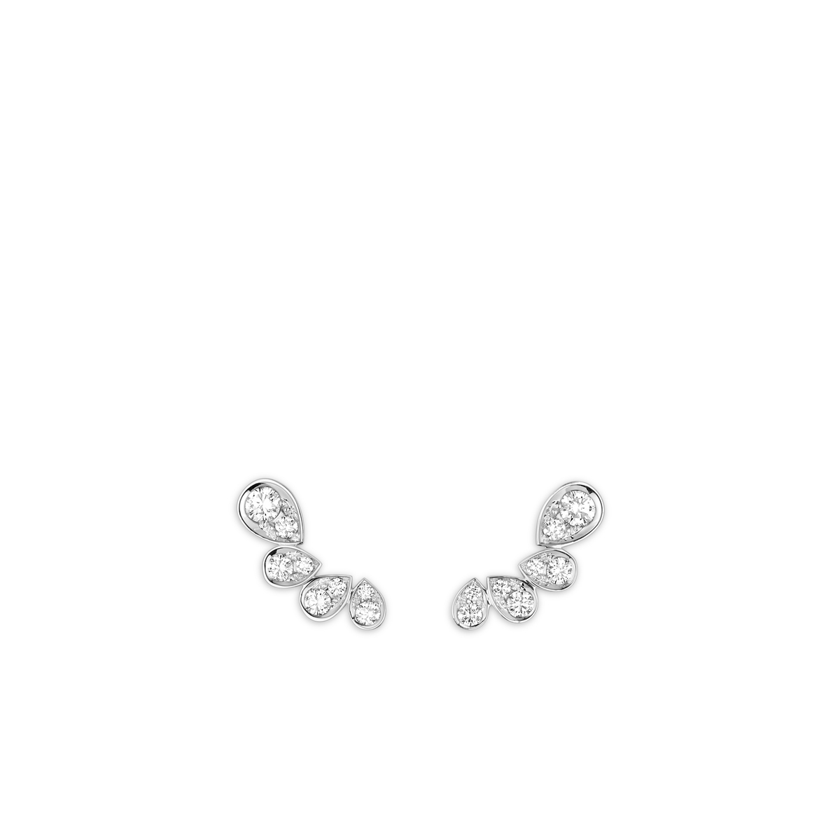 CHAUMET - JOSÉPHINE - BOUCLES D'OREILLES - Boucles d'oreilles en or blanc, diamants - 083782