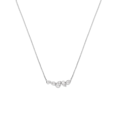 CHAUMET - 조세핀 - 펜던트 - 화이트 골드 네크리스, 다이아몬드 - 083847
