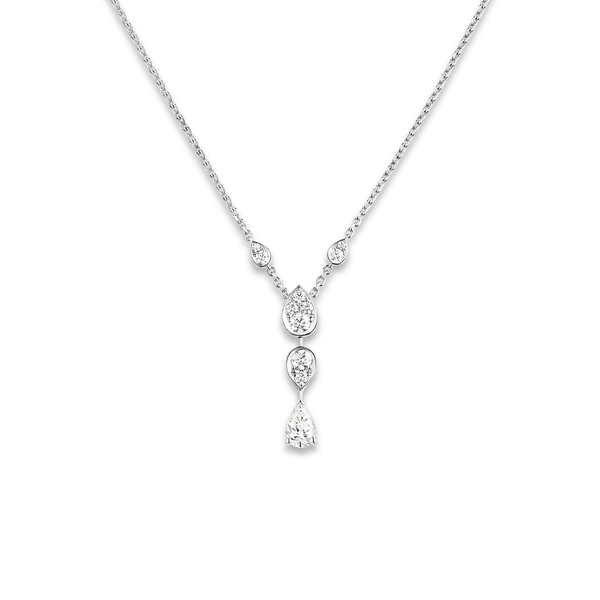 CHAUMET - JOSÉPHINE - RING - Platinum solitaire, 3 carat diamond, diamonds - 084528
