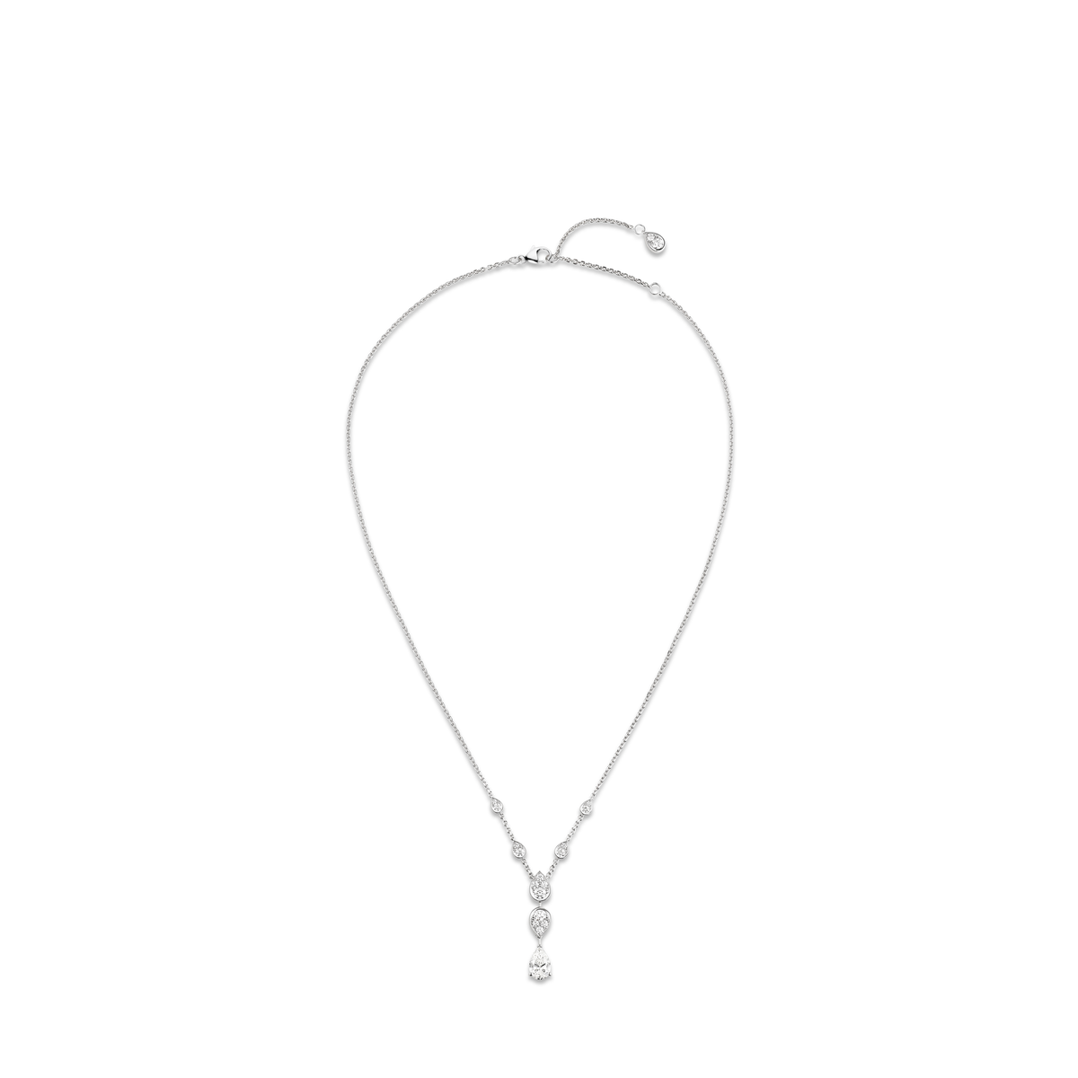 CHAUMET - JOSEPHINE - PENDANT - White gold pendant, diamonds - 083856
